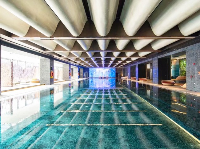 荆门网站建设西安W酒店泳池